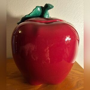 APPLE California Pottery Cookie Jar